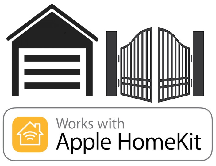 Homebridge Contrôle de porte de garage et/ou de portail avec Home de Apple